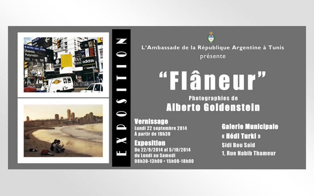 Invitation to the opening of the Embassy of Argentina