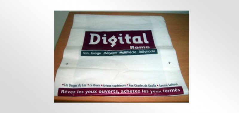 Sacs en plastique pour Digital Home