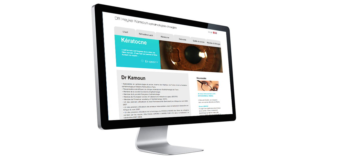 Site web docteur Kamoun