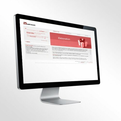 conception Site web Ask Event
