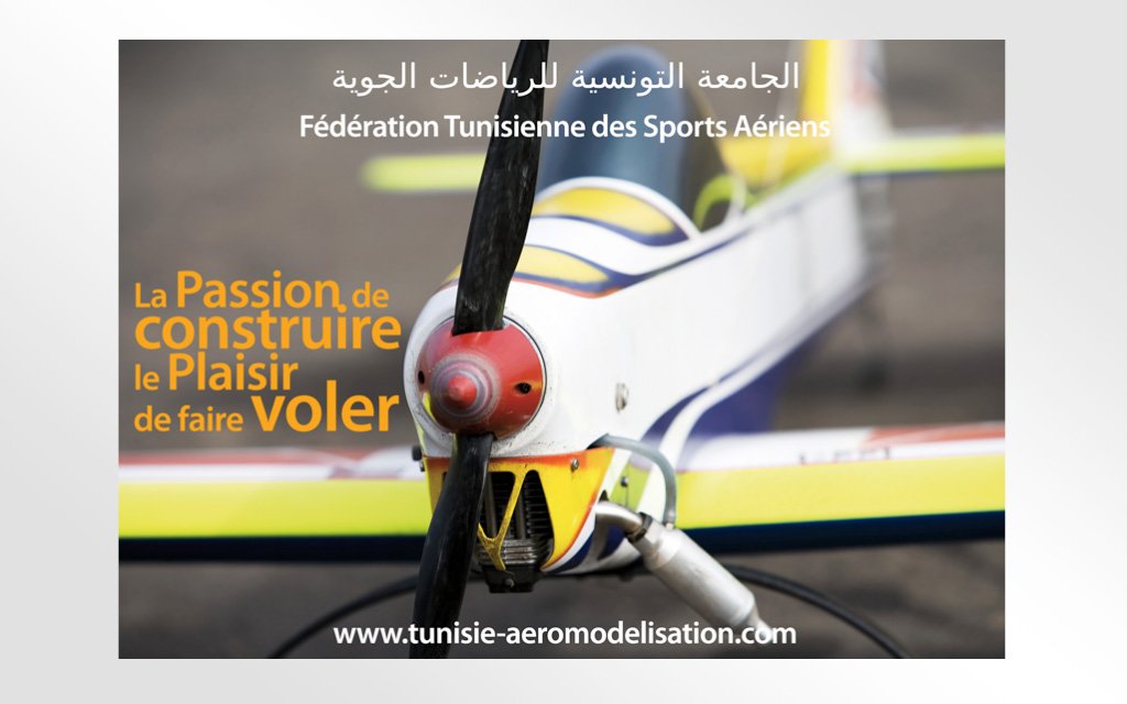 Poster-panel-foam-for-the-Tunisian-Federation-of-Air-Sports