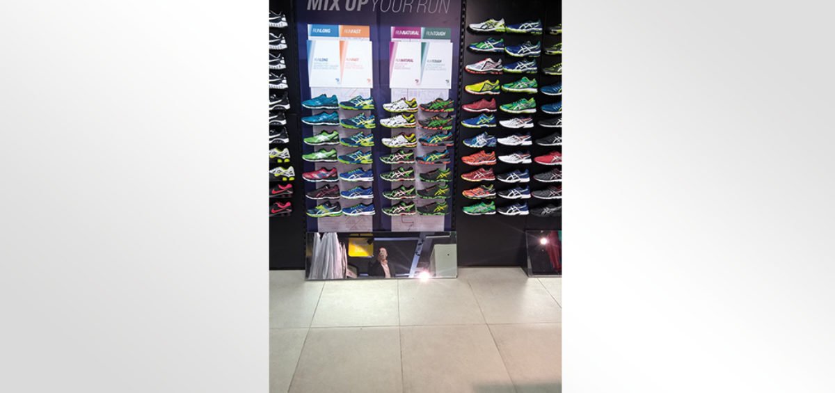 Habillage magasin CitySport Tunis City