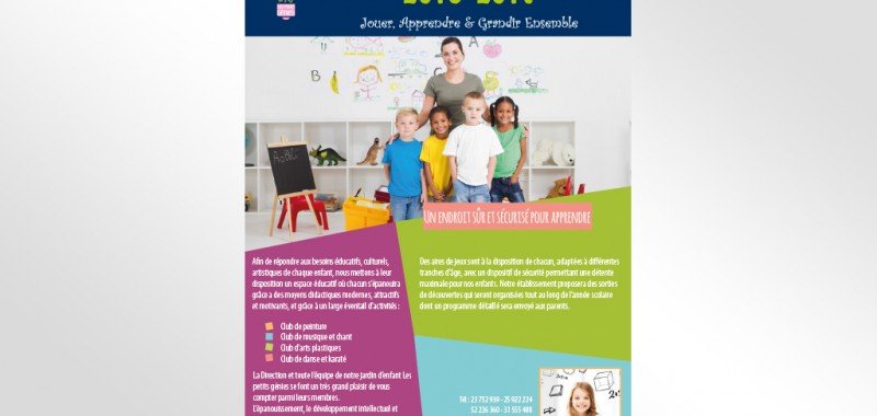 Flyer rentrée scolaire Les Petits Genies