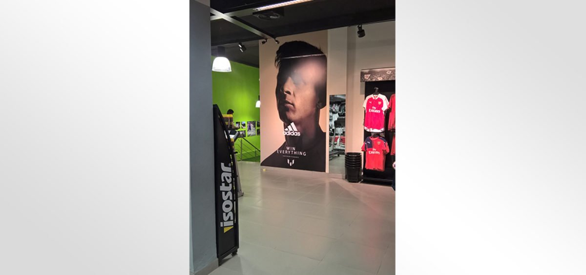 Habillage magasin Go Sport la Marsa