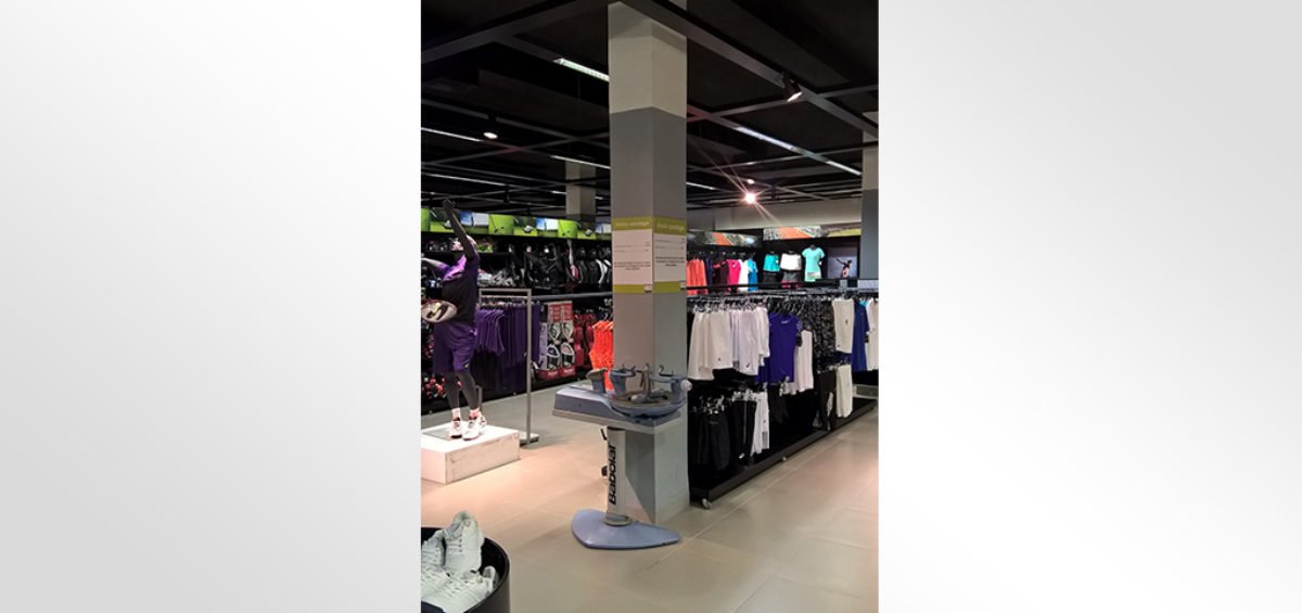 Habillage magasin Go Sport la Marsa