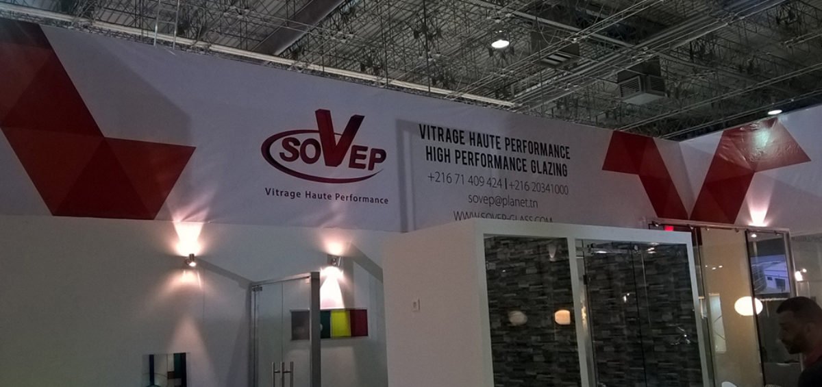 Habillage stand SOVEP