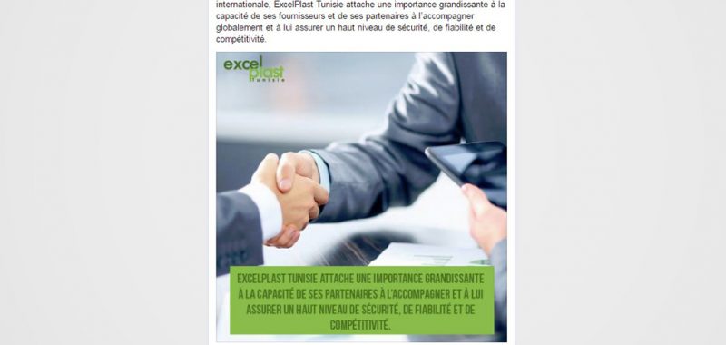 Excelplast Tunisie Community management