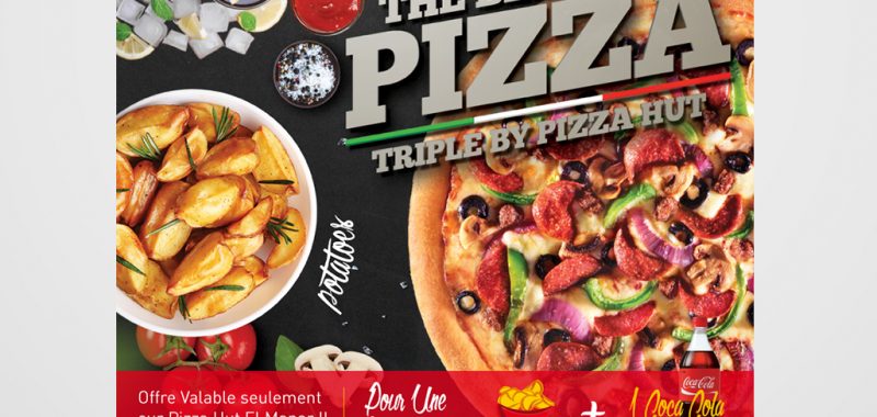 Pizza Hut visuel promo Carry out