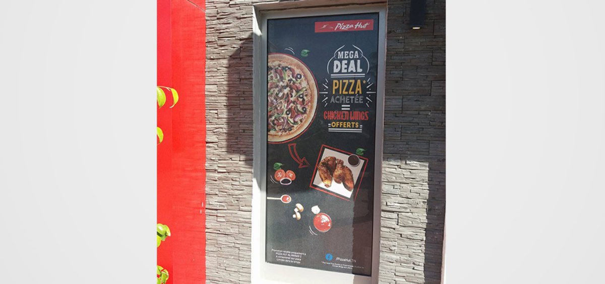 Pizza Hut Habillage promo