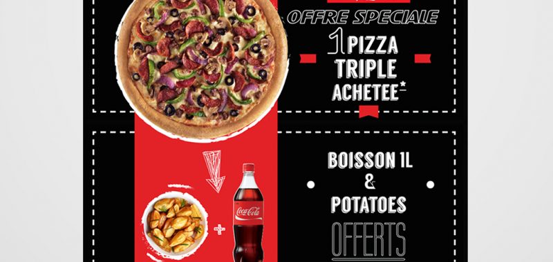 Emailing Pizza Hut campagne Carry out