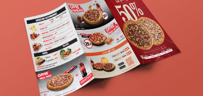 Dépliant BOGO Pizza Hut