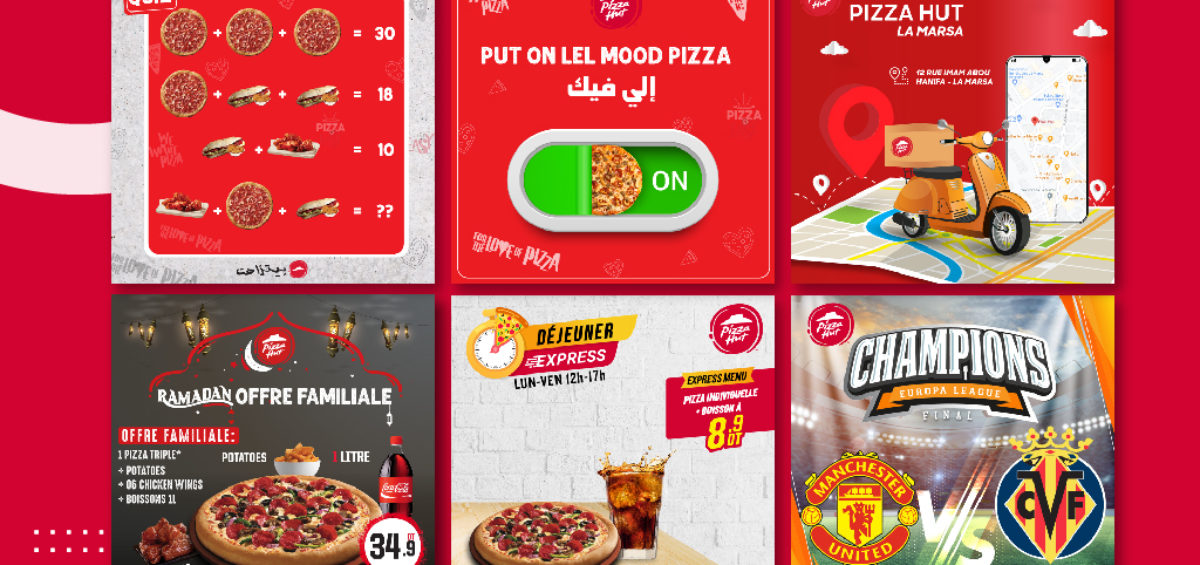 Community management Pizza Hut Tunisia