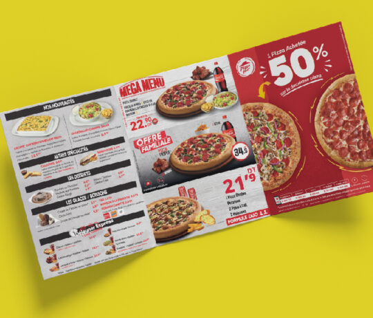 Conception et impression dépliant BOGO
