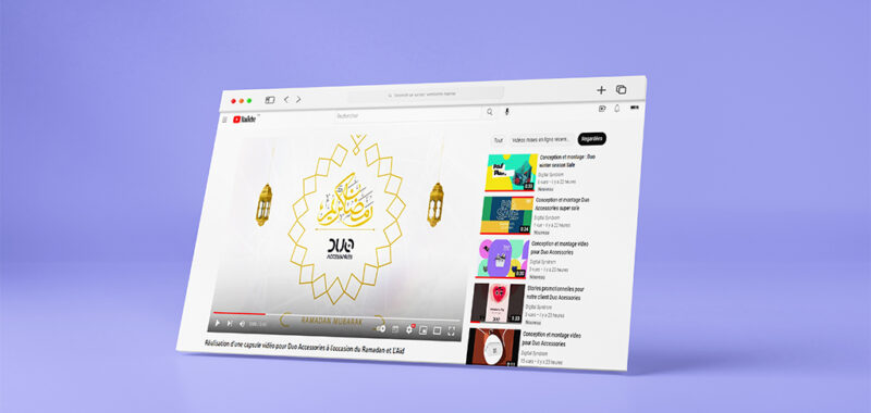 Réalisation des capsules vidéo à l'occasion du Ramadan et L'Aid