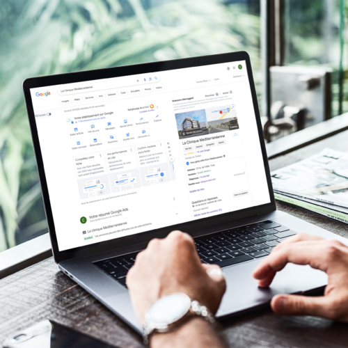 gestion fiche d'établissement google