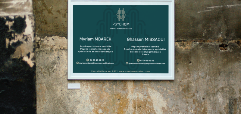 plaques signalétiques Psychom