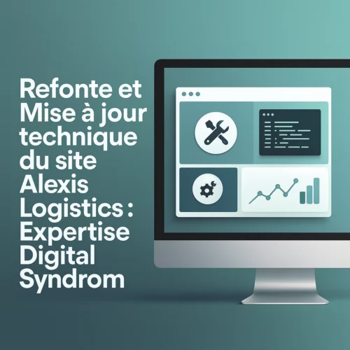 Refonte et mise à jour technique du site Alexis Logistics : expertise Digital Syndrom