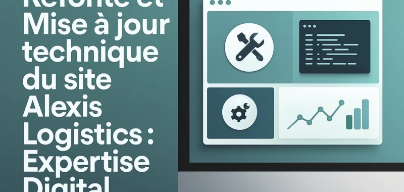 Refonte et mise à jour technique du site Alexis Logistics : expertise Digital Syndrom