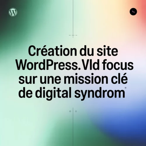 Création du site WordPress VLD SOLAR : focus sur une mission clé de Digital Syndrom