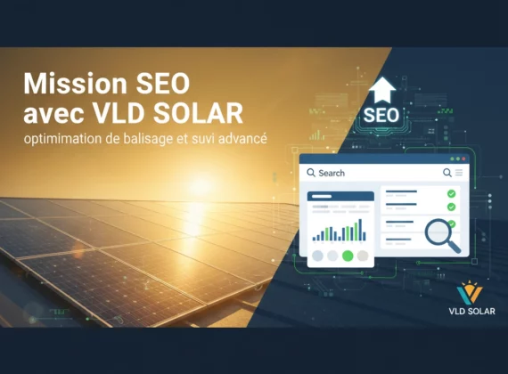 Mission SEO avec VLD SOLAR : optimisation de balisage et suivi avancé