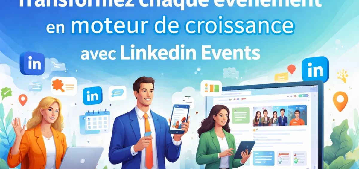Transformez chaque événement en moteur de croissance avec LinkedIn Events