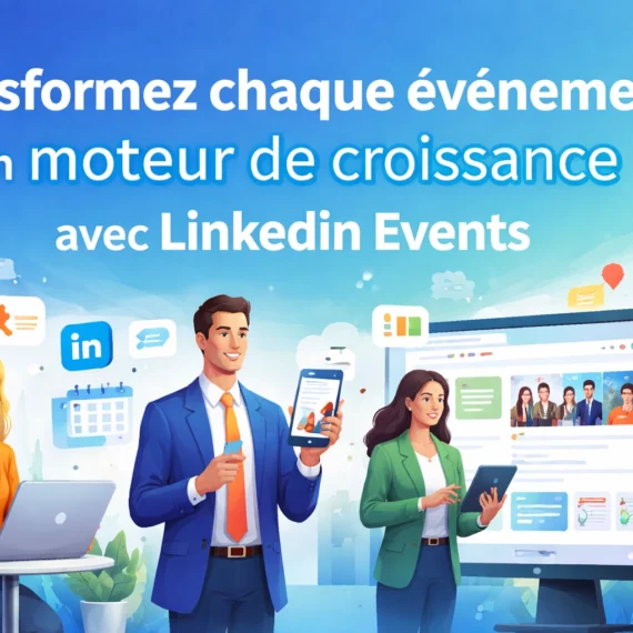 Transformez chaque événement en moteur de croissance avec LinkedIn Events