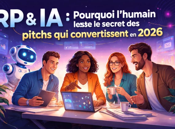 RP et IA : Pourquoi l'humain reste le secret des pitchs qui convertissent en 2026