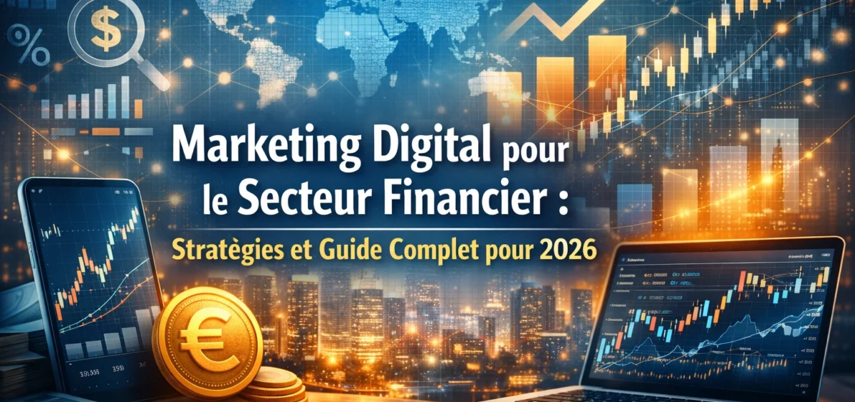 Marketing Digital pour le Secteur Financier : Stratégies et Guide Complet pour 2026