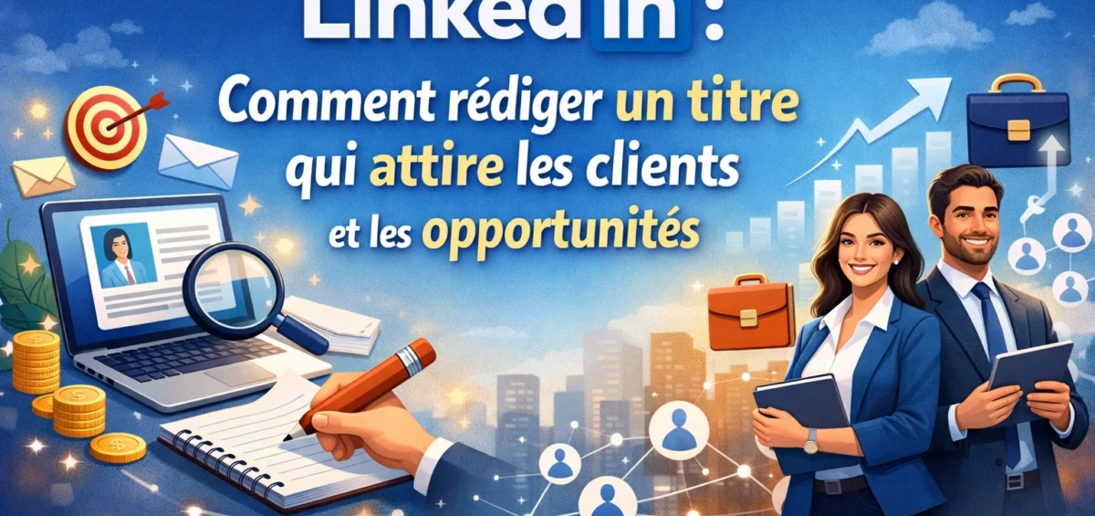 LinkedIn : Comment rédiger un titre qui attire les clients et les opportunités