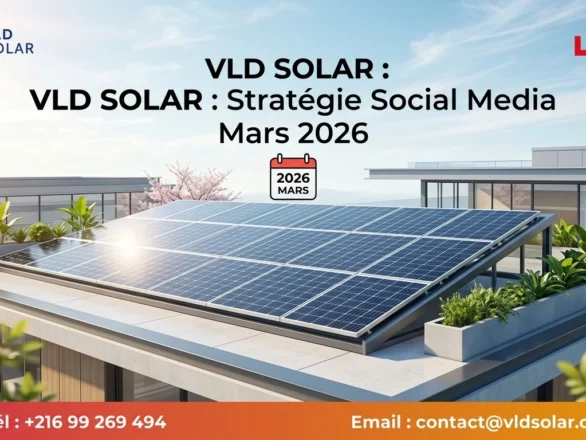 VLD SOLAR : Cap sur l'énergie solaire en Mars 2026 avec une stratégie Social Media sur mesure
