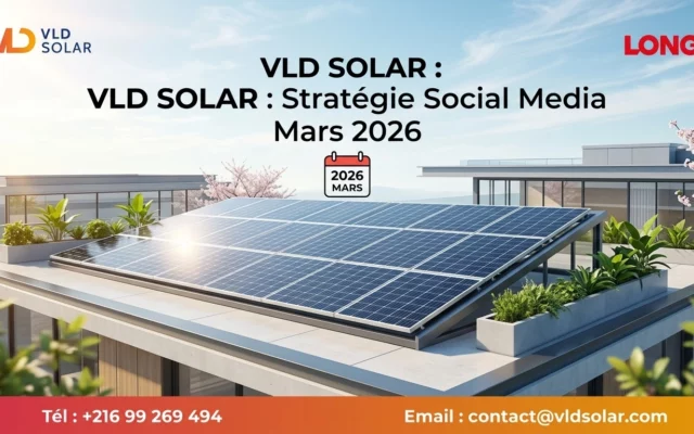 VLD SOLAR : Cap sur l'énergie solaire en Mars 2026 avec une stratégie Social Media sur mesure