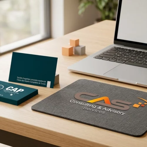 Branding et Impression : Digital Syndrom accompagne le cabinet CAP et CAS dans leur identité visuelle